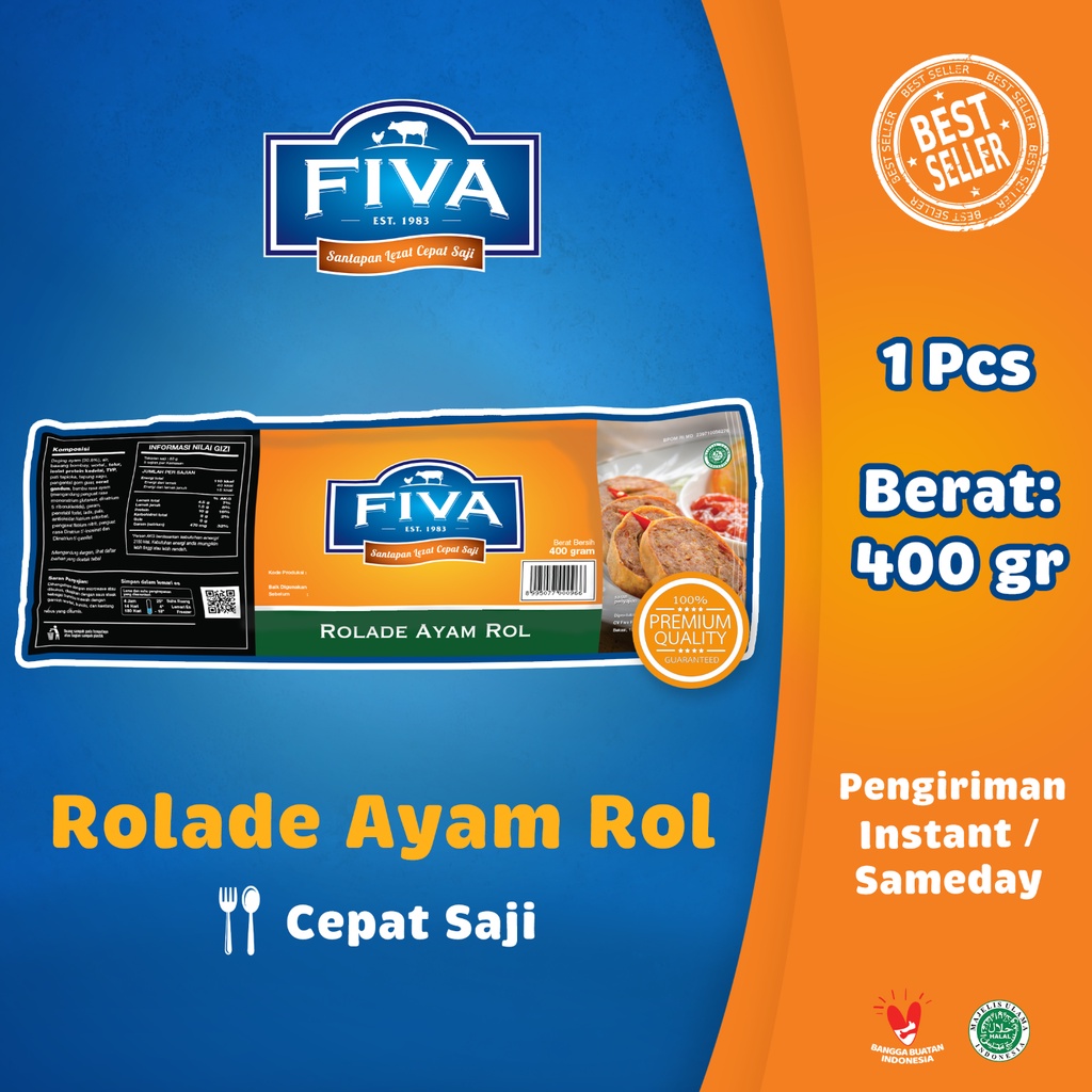 

FIVA Rolade Roll Ayam 400 gram