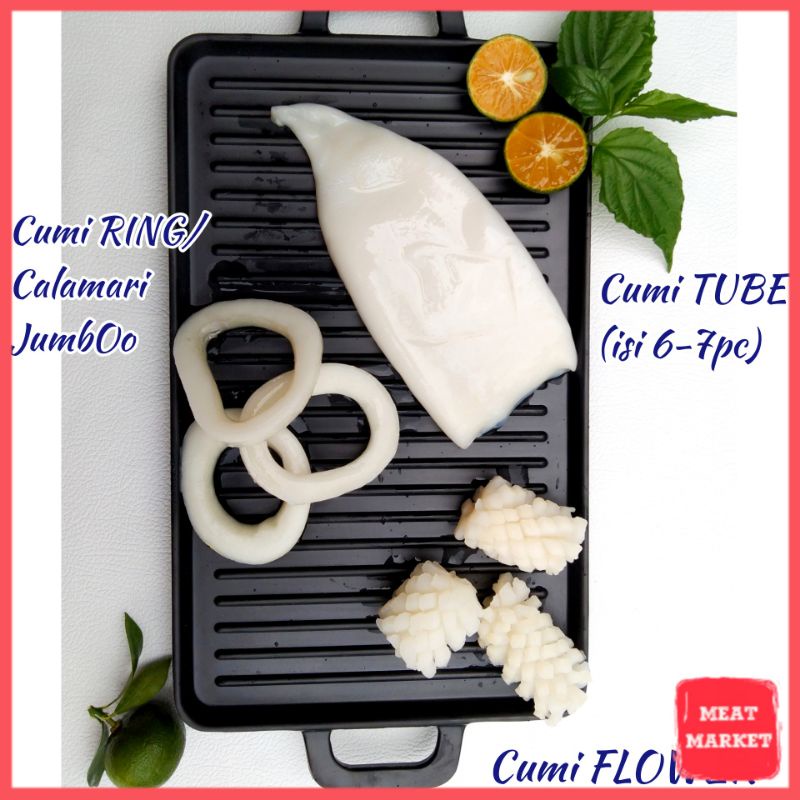 

Cumi Beku (Cumi Tube, Cumi Ring, Cumi Flower)