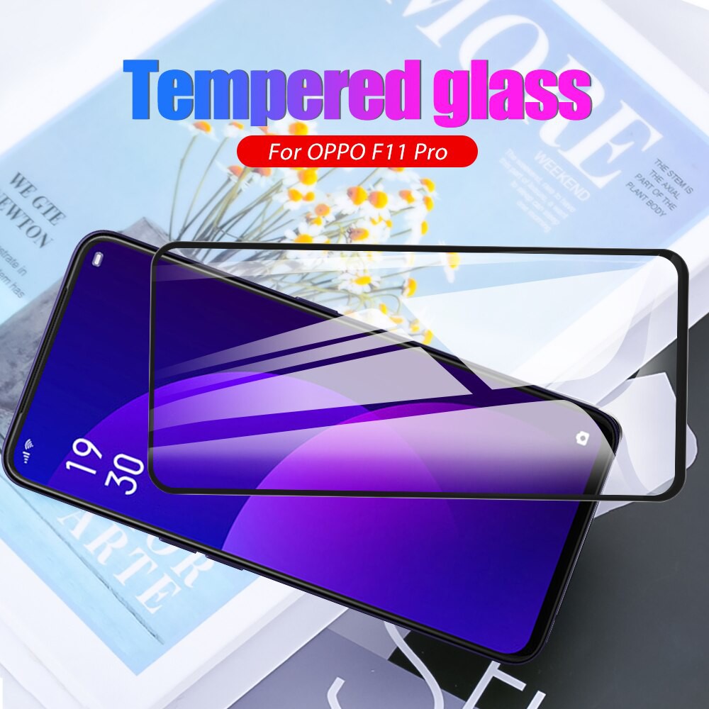 PROMO Tempered Glass OPPO F1, F5, F7, F9, F11, F11 Pro TG Layar FULL COVER Anti Gores Kaca