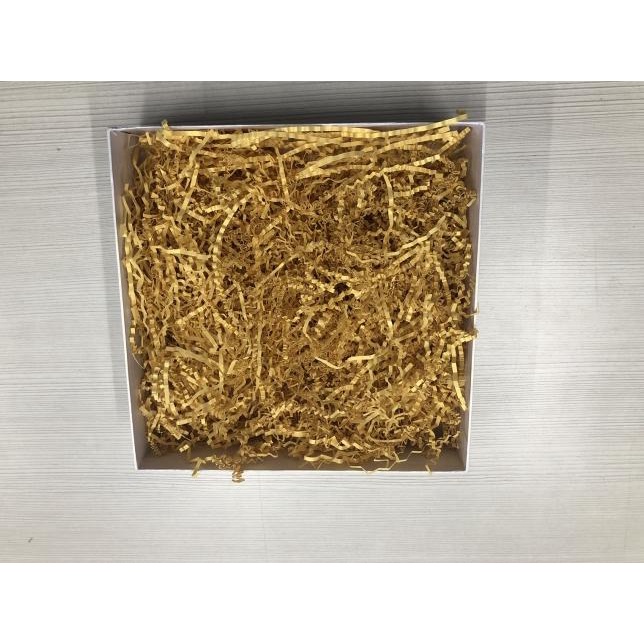 

➧ Shredded paper / plasma yellow gold crinkle cut 200 gr / kuning emas ✤