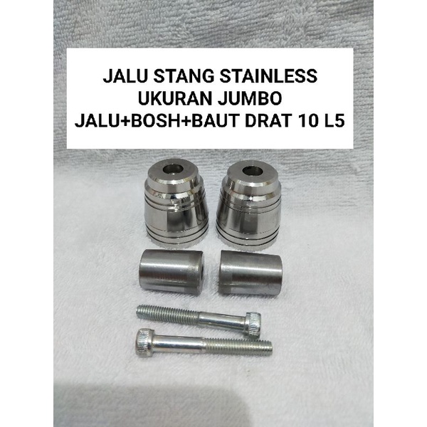 jalu stang stainless nmax old rx king cbr byson klx ninja 250 ninja ninja RR bandul stang stenlis nm