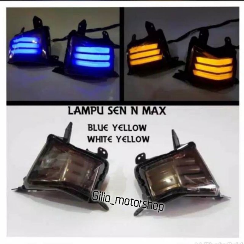 Lampu Sen Nmax Lampu Sein Nmax Old Depan Led Variasi Plus Senja Biru Merah Putih