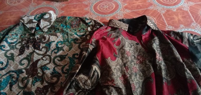 Kemeja Batik Pria Lengan Panjang Bswart Batik Hrb026 Kenango Hem Panjang Padi