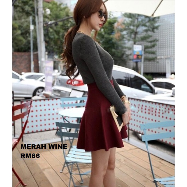 Rok Mini High Waist Umbrella Skirt RM