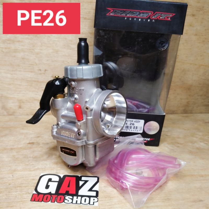 RIDE IT PE / 24 / 26 / 28 Reamer Karbu Racing PE24 PE26 PE28 Karburator Ninja RX king KLX-PE26
