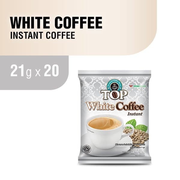 

PROMO Top White Coffee Kopi Instan 21 gr x 20 pcs