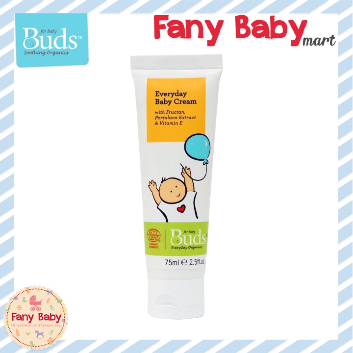 BUDS ORGANIC EVERYDAY BABY CREAM 75ML