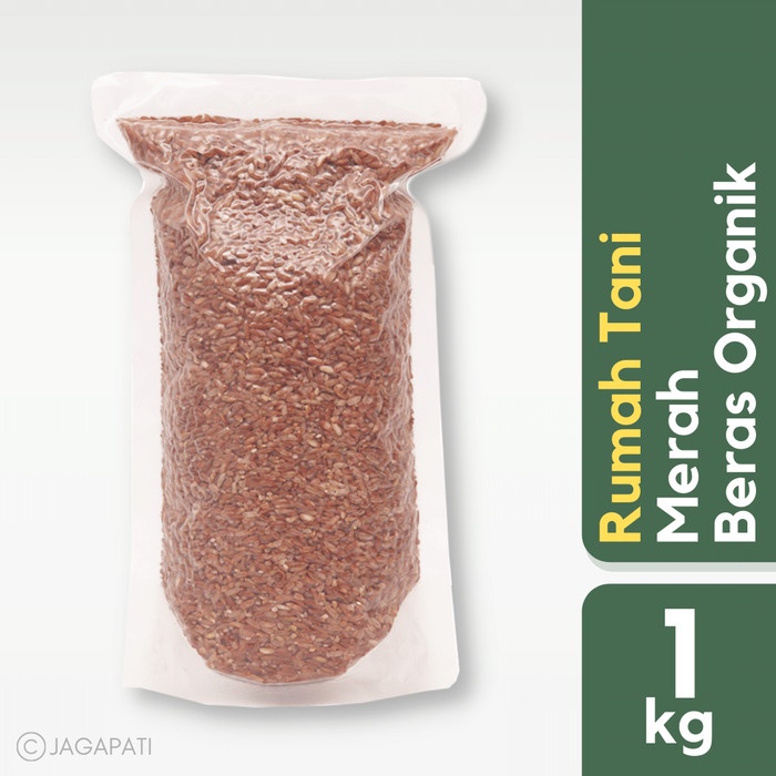 

gr011ttr Rumah Tani - Beras Merah Sosoh 1 Kg Sv012Ss