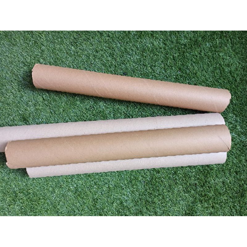 Paper Core Bekas 60cm x diameter 8cm x ketebalan 1,5mm - 2mm-an