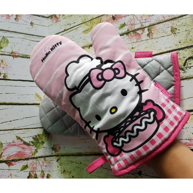 Chefmade Hello kitty oven Mitten /sarung tangan / gloves