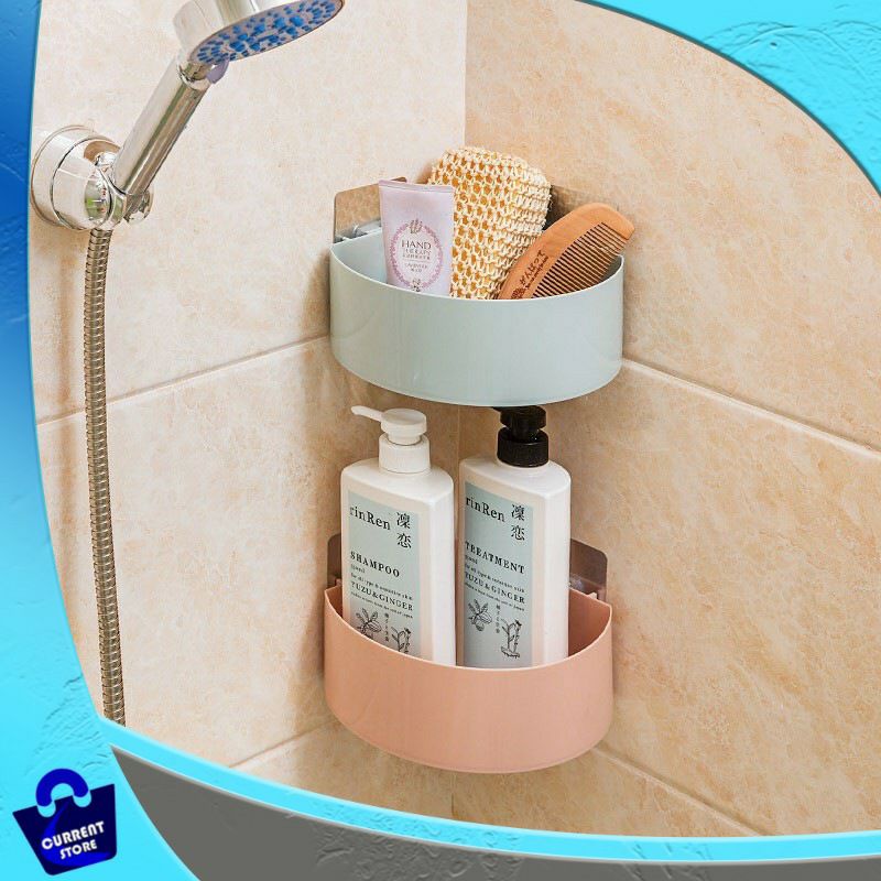 Rak Sudut Serbaguna - Rak Plastik Tempat Sabun