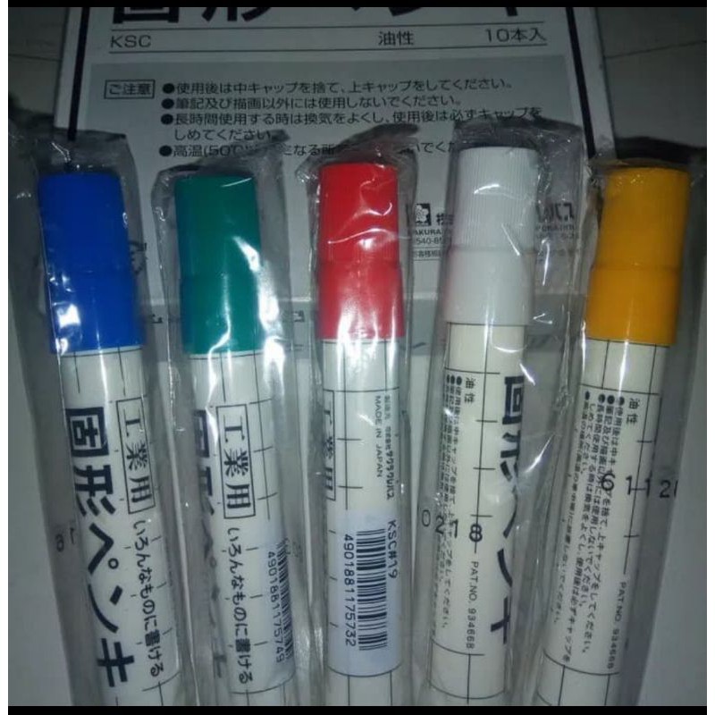 

PROMO Solid marker SAKURA ada 5 pilihan warna made in japan