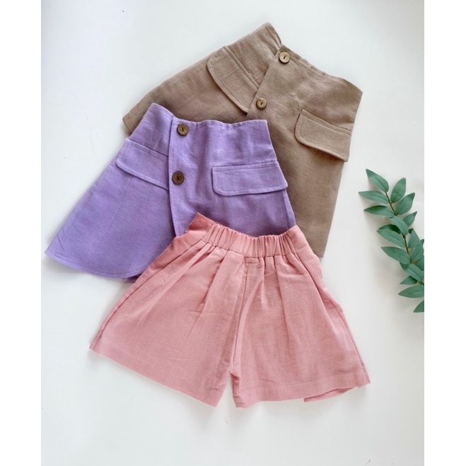 MASSIE Skort Set Anak 1-5th / Setelan Rok Anak