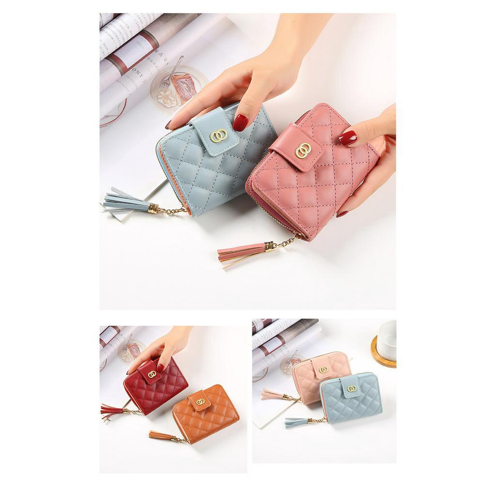 Dompet Wanita Lipat Dompet Import Kecil Mini Fashion Korea Style Wallet Premium Azgalery D65