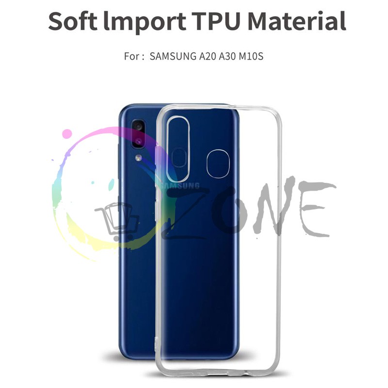 SOFTCASE TRANSPARAN SAMSUNG A20 A30 M10S PREMIUM CLEAR SOFT CASE