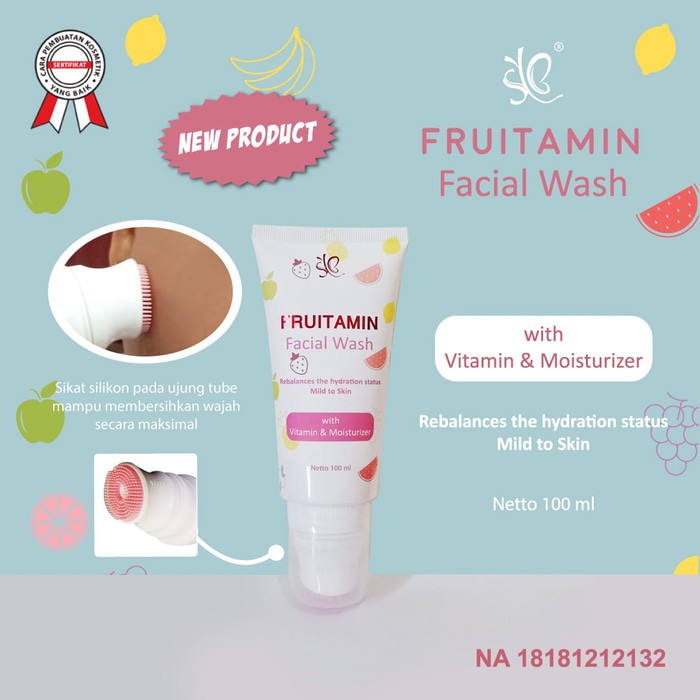 FRUITAMIN FACIAL TREATMENT ( botol sikat) BY SYB