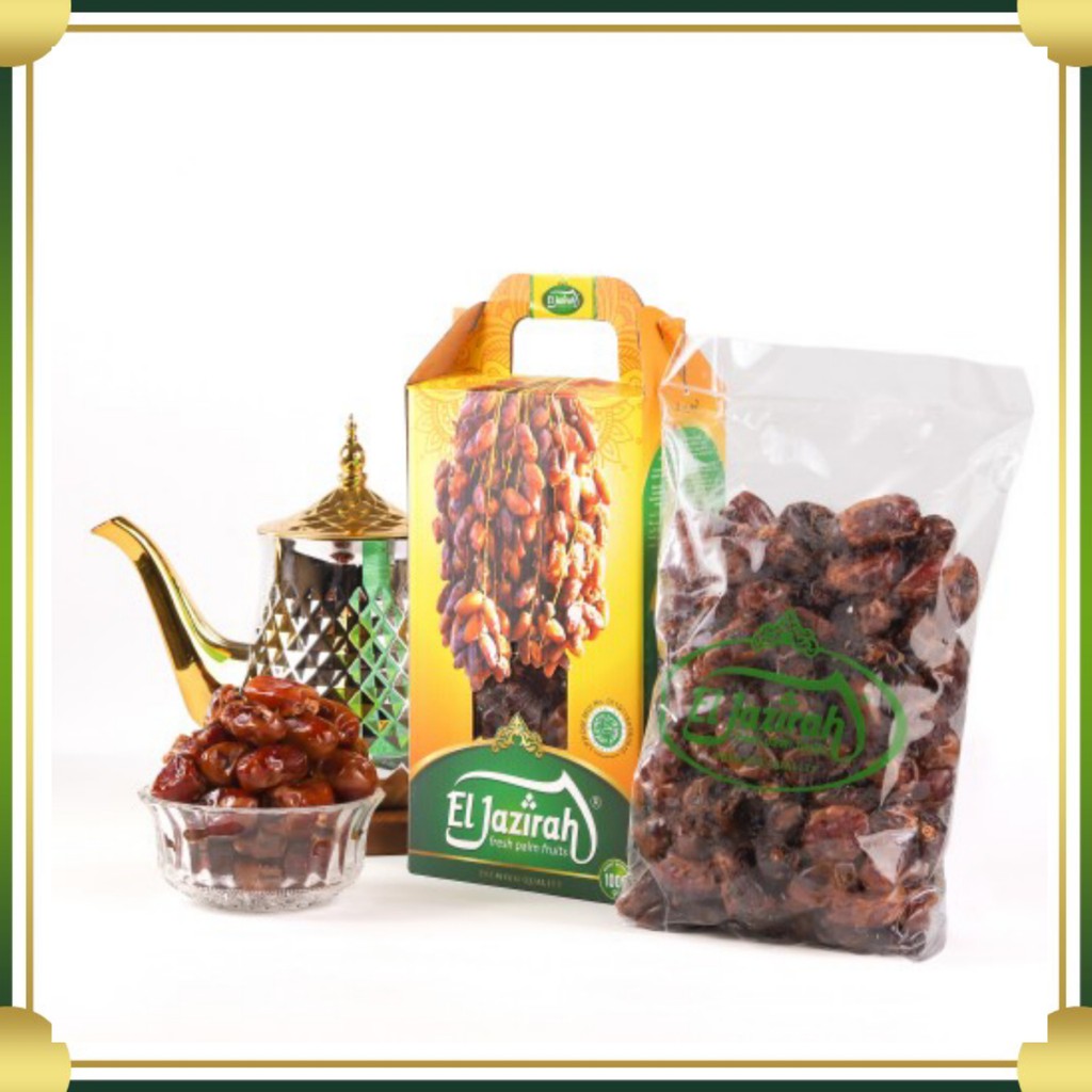 

Kurma Khalas Asli Premium Eljazirah Original 1Kg