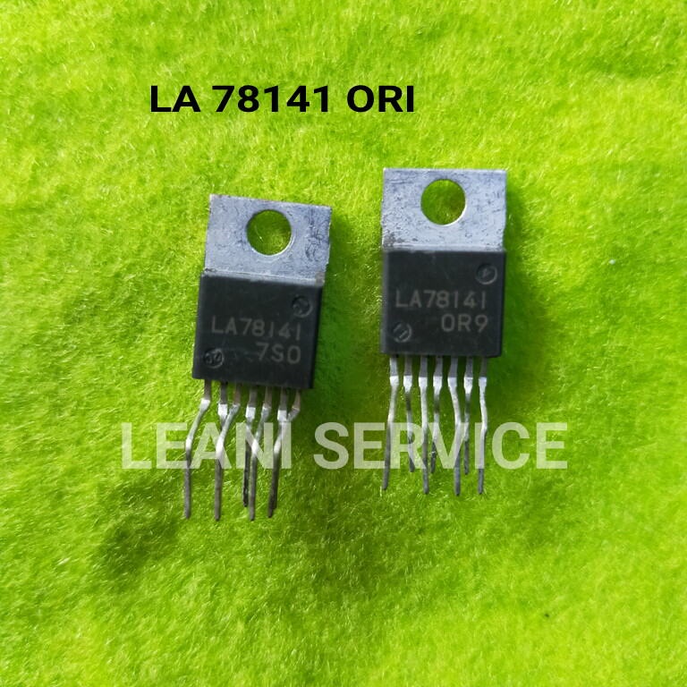 2 pcs .LA78141 ORI cabutan. IC vertikal kwalitas sangat baik LEANI SERVICE.