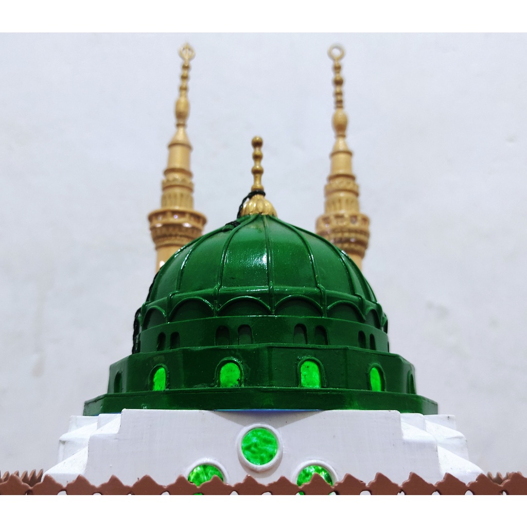 MINIATUR KUBAH HIJAU / KUBAH MASJID NABAWI / MASJID NABAWI