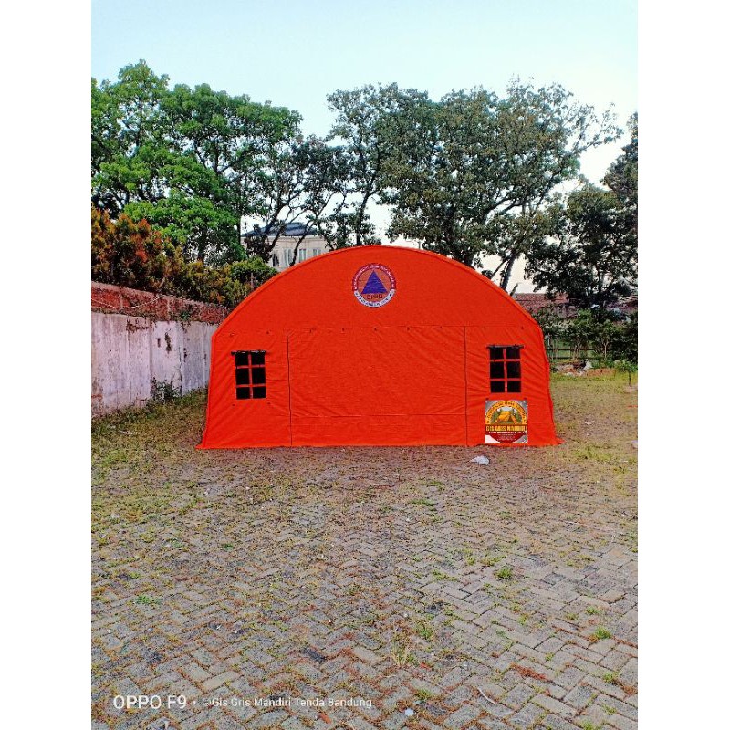 Tenda posko lorong BPBD