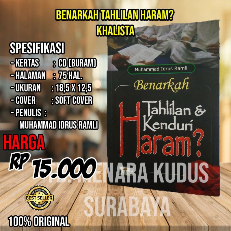 Benarkah Tahlilan & Kenduri Haram terjemah indo CD