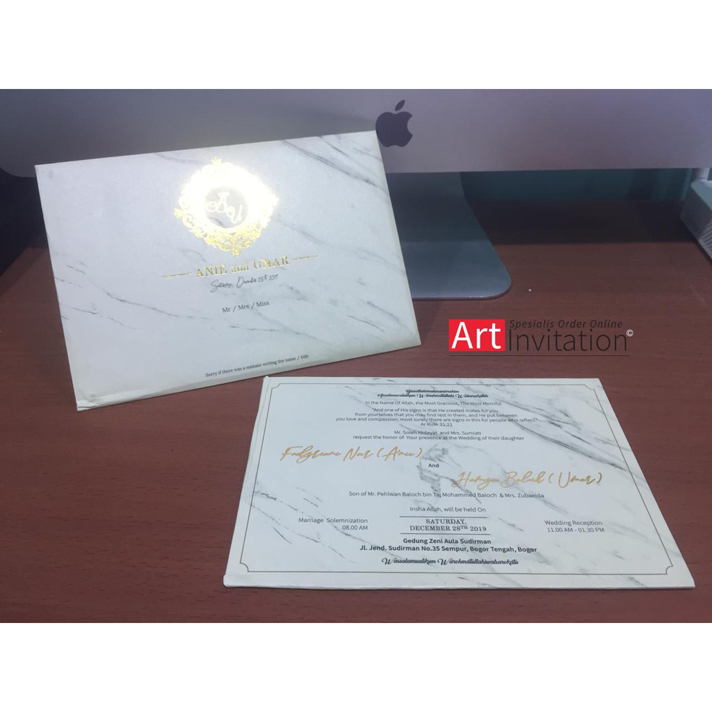 Undangan Pernikahan Bogor