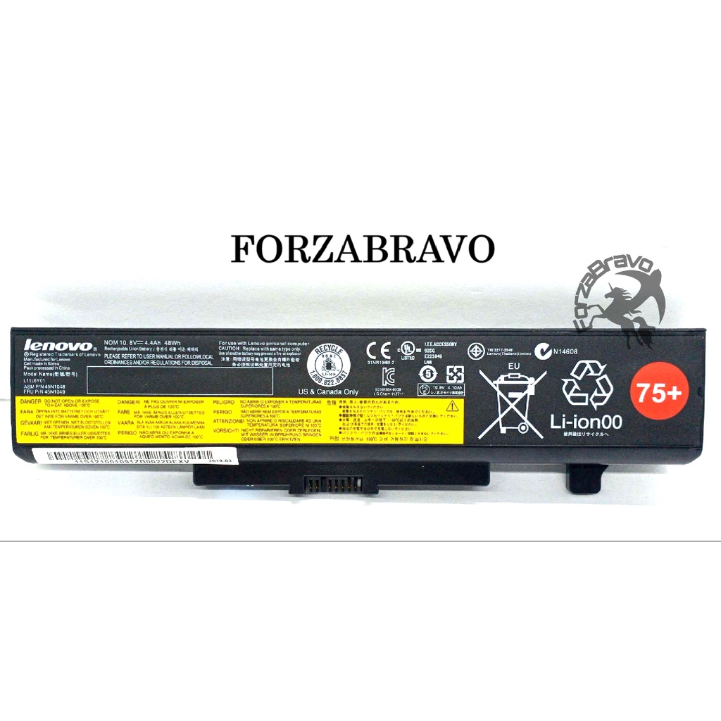 Baterai Battrey Batre Original Laptop LENOVO B480 B580 G400 G410 G480 G510 G580 N580 P580 V480 V580 