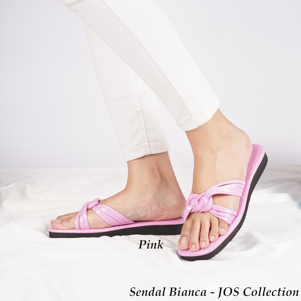 Sandal Wedges Wanita Model Selop - Bianca by JOS Collection