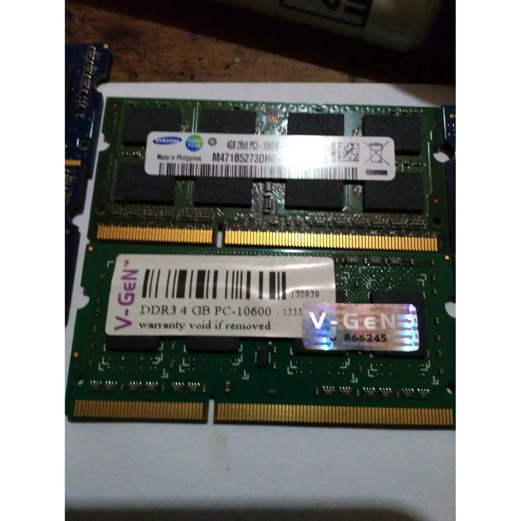 Ram memori Laptop sodimm 4GB sodimm DDR3 1.5v