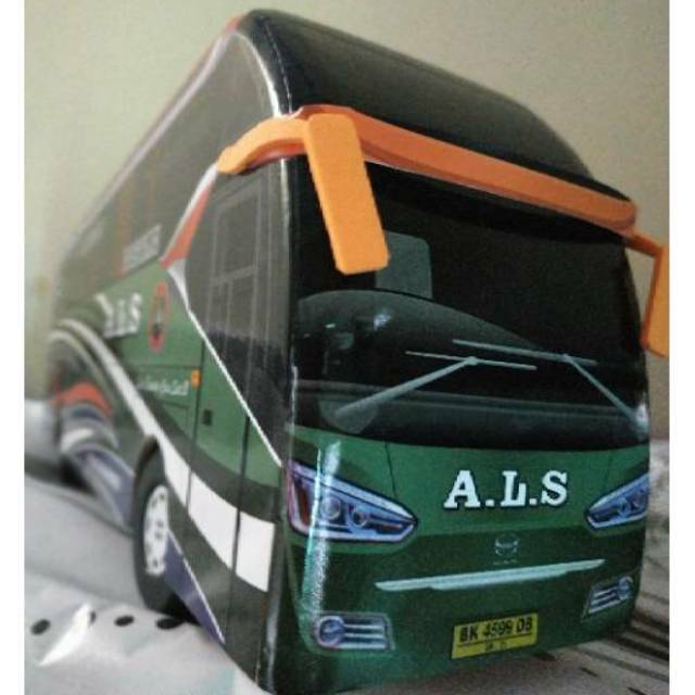 Miniatur Bus bis / mainan bus bis Bus SR2 ALS