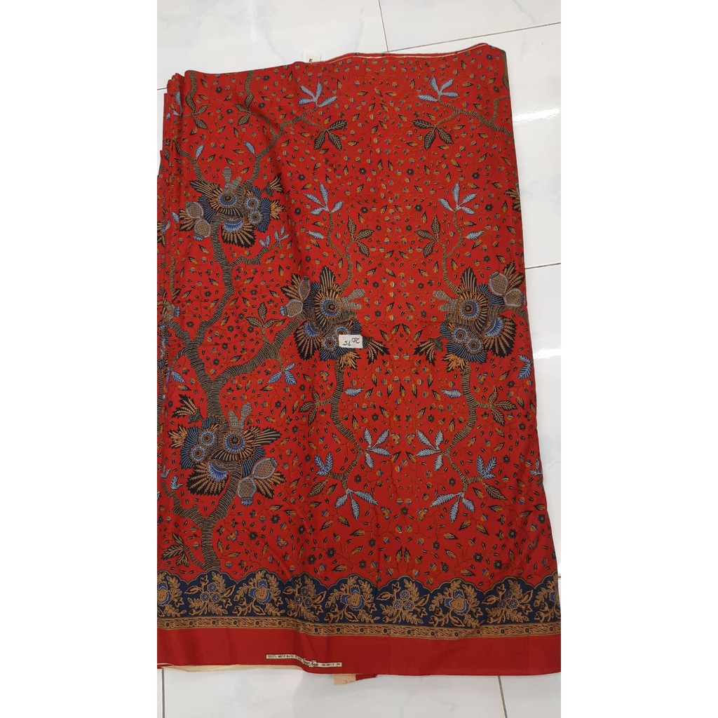 Kain Batik Danar Hadi Original Merah [ADN-KI122]