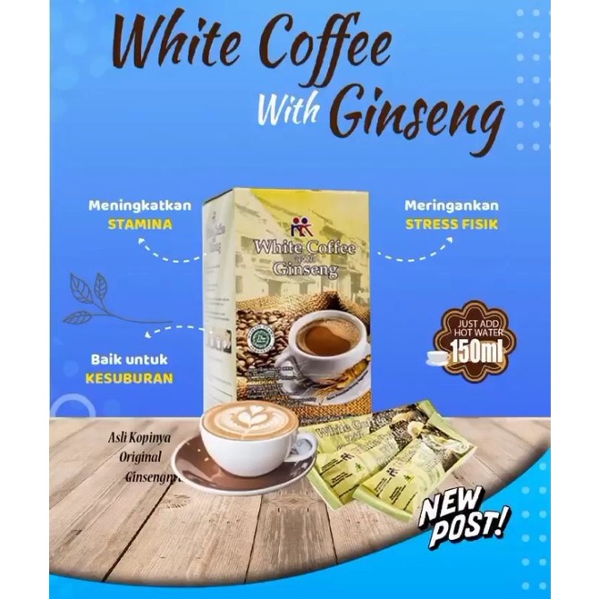 

KK White Coffee With Ginseng