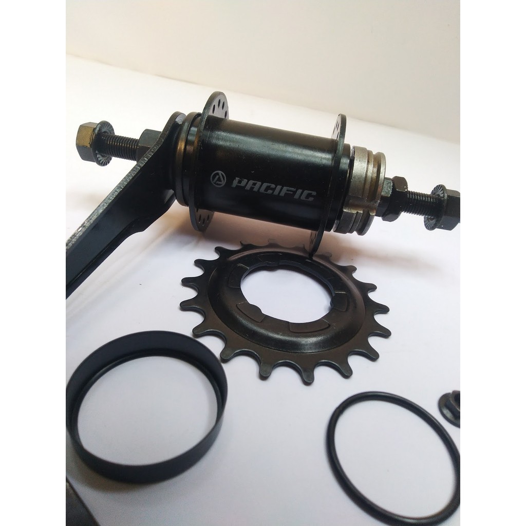 Merk Pacific Hub Torpedo Power 36h Black