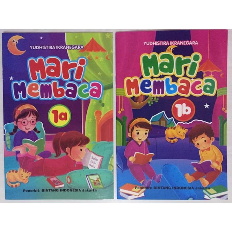 

2 PCS 1A DAN 1B BUKU ANAK MARI MEMBACA MURAH