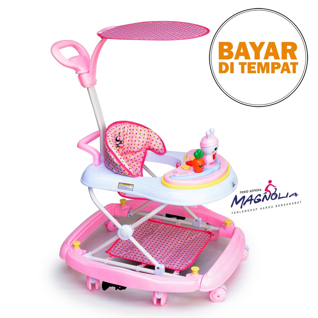 Baby Walker Wolker Spacebaby Roda Dorongan Bayi Belajar Jalan Anak Apolo Kereta Bayi Belajar Jalan