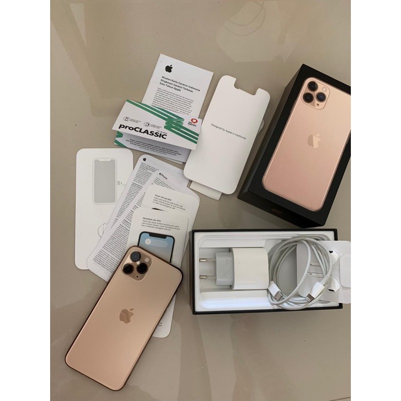 iphone 11 pro garansi aktif ibox fullset like new