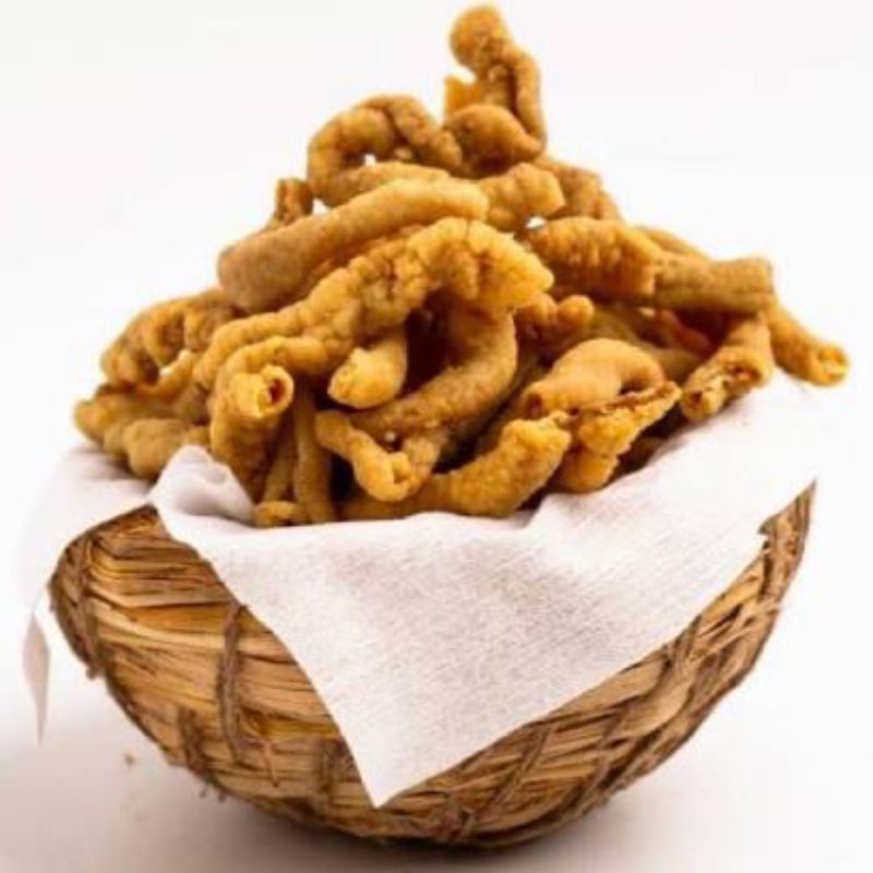 

READY MEDAN KERIPIK USUS CRISPY 250GRAM GURIH RENYAH ( BANYAK PILIHAN RASA )