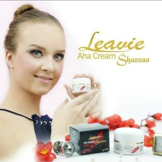 Leavie AHA Cream/Penghilang Noda Hitam Di Wajah