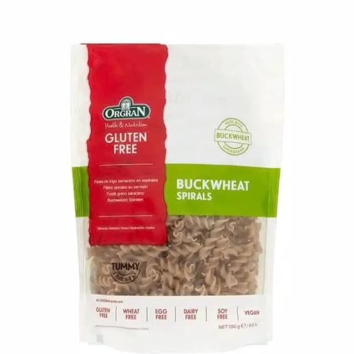 

Terlaris# Orgran - Buckwheat Spiral Pasta 250Gr Gandum
