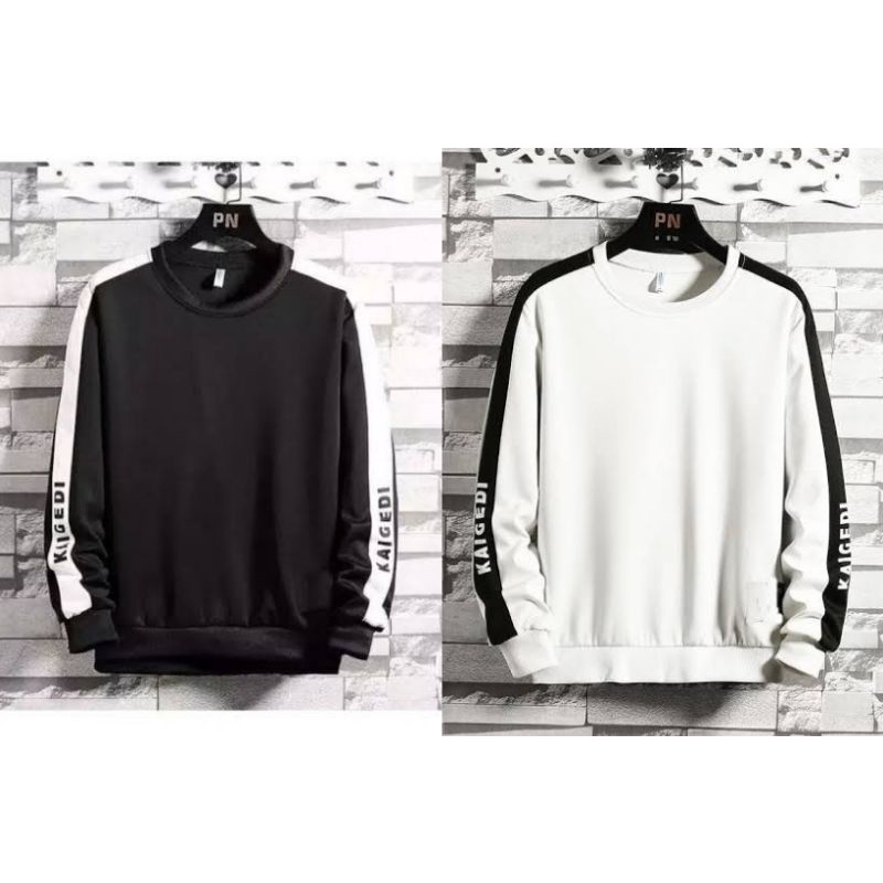 APPAREL PRIA Jaket Crewneck O-NECK Basic Terbaru Yang Lagi Trend Sekarang 2023