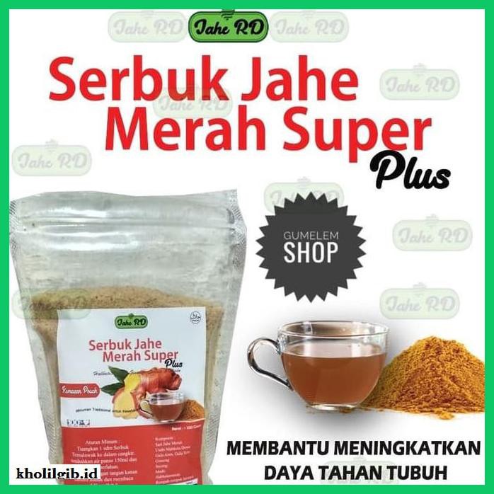 

lanoisidartdrink- jahe merah super rd 330 gram -asliii-bngittt.