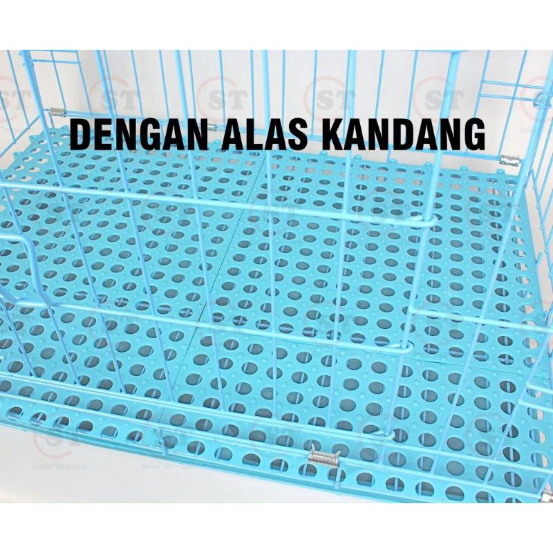 Alas Kandang Kucing Anjing Anti Slip Ukuran 30x30