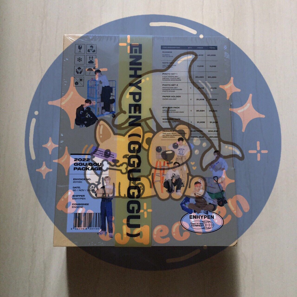 [READY STOCK SHARING] GGU GGU PACKAGE ENHYPEN 2022