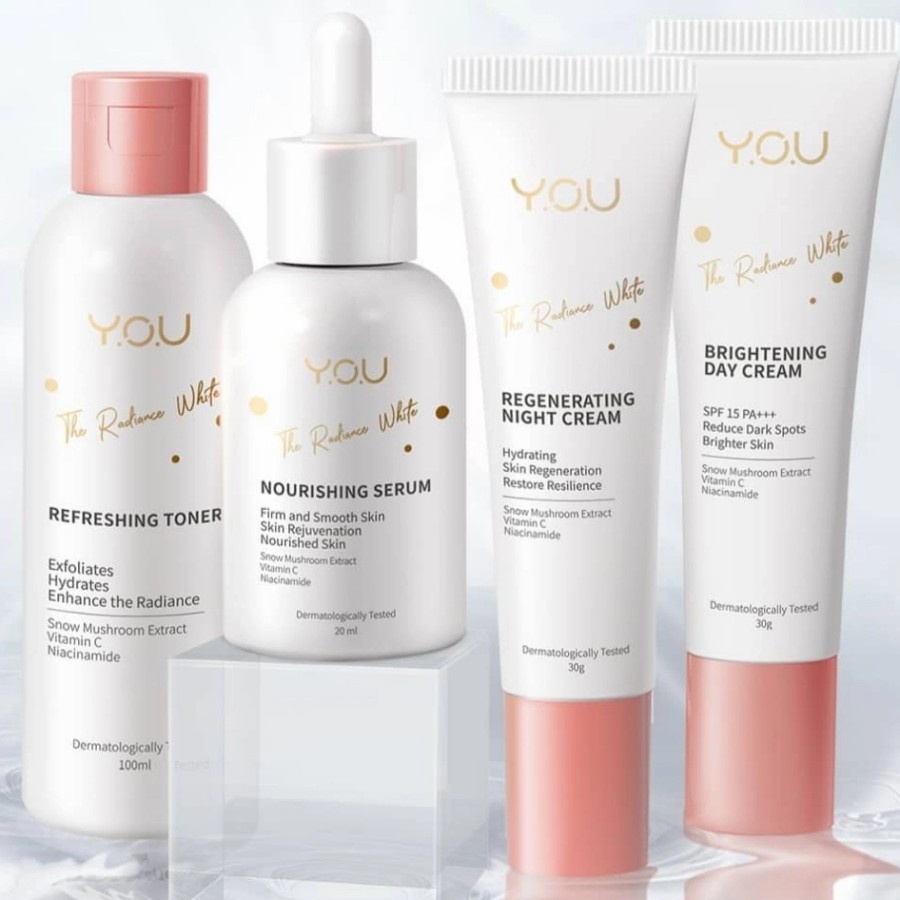 ✿ELYSABETHME✿ Y.O.U radiance white series pemutih wajah skincare ala korea mencerahkan memutihkan