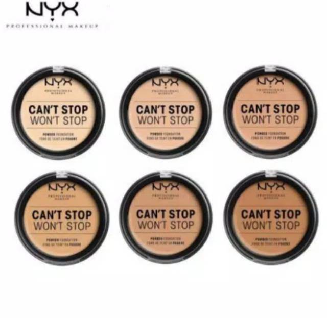 Nyx Can't stop won't stop powder foundation