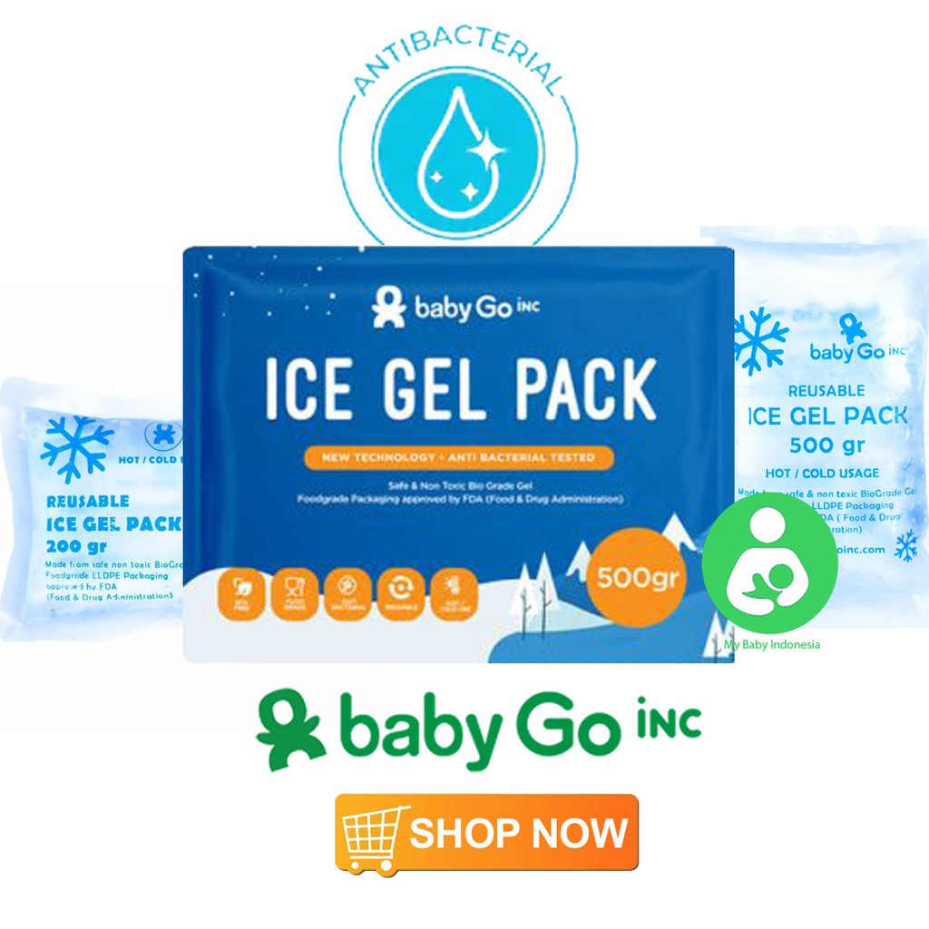 BabyGo Inc - Baby Go inc Ice Gel 500 gr /200 gr - babygoinc