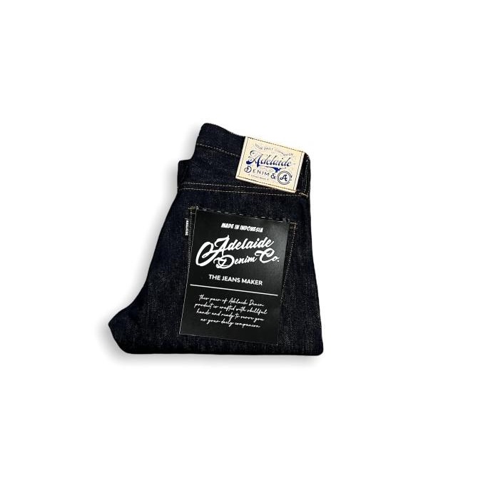 Adelaide Denim 16.5oz Kabuto IV Unsanforized Orangeline Selvedge