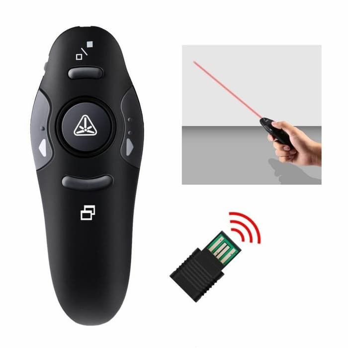 Wireless Presenter Laser Pointer Remote Control