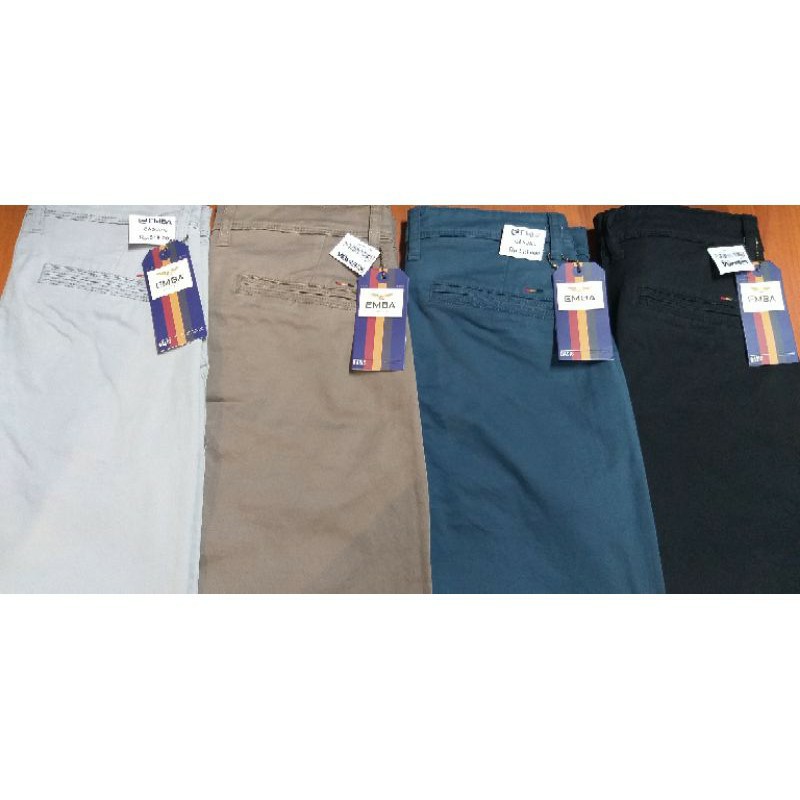 Celana Chinos Panjang/EMBA CLASSIC/Celana Pria/16407601