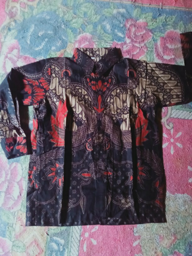 Kemeja Batik Anak - Batik Anak - Baju Batik Anak Laki Laki Umur 2-12 Tahun Hem Batik Anak Pendek